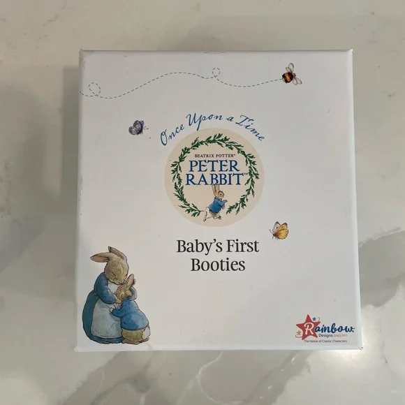 Peter Rabbit Rattle Slippers - Picture 2 of 3